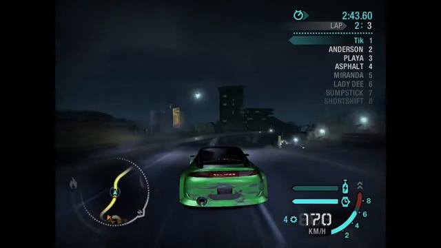 NFS: Carbon Gameplay, Challenge Series #12.1 - Race Wars Bronze - 1999 Mitsubishi Eclipse смотреть онлайн