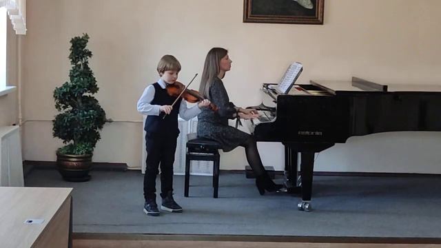 Л. Обер Тамбурин (Ober L. Tamburin) Исполняет Василий Булгаков  8 лет, 1 класс