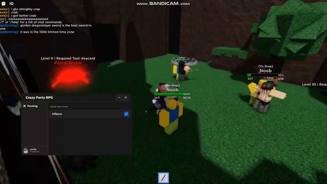 Roblox Crazy Party Kill Aura Script/Hack - INSTANTLY KILL NPCS AROUND YOU смотреть онлайн