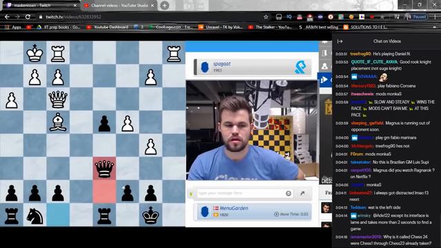 GM Supi defeats Magnus Carlsen with a WOW move! смотреть онлайн