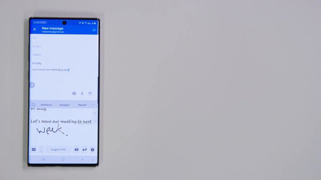 How to Convert Handwriting to Text on the Galaxy Note10 смотреть онлайн