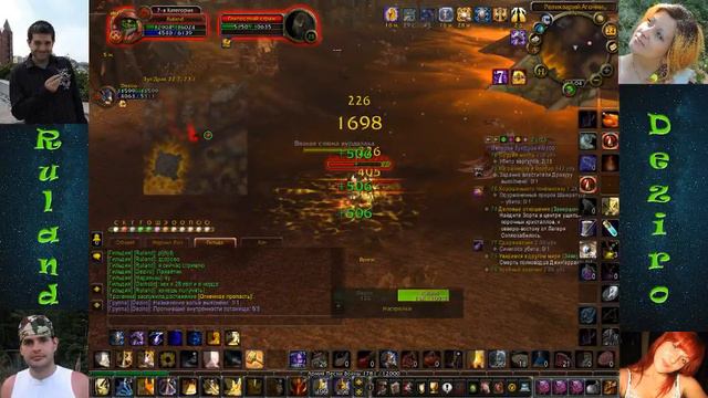 Ходим по квестам и разрушаем инсты Classic WoW Deziro and Ruland смотреть онлайн