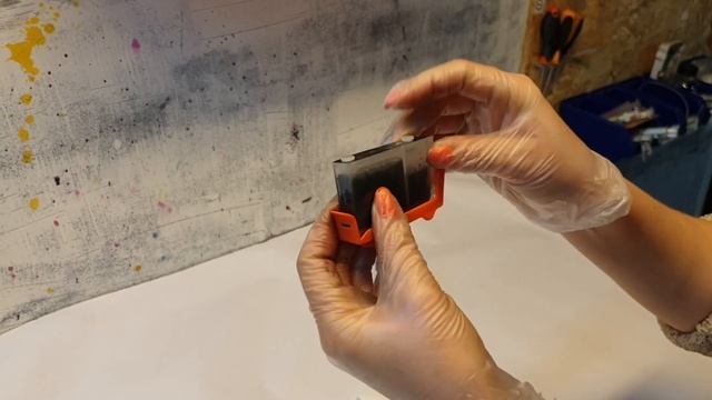 Как заправить перезаправляемые картриджи Canon смотреть онлайн