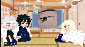 {Reaction of "Yuri on Ice" redirects to tik tok 🇺🇸/🇸🇮 Реакция пересанжей "Юри на льду" на тик ток}