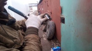 Ремонт шкворня Фусо Кантер, одни шкворня ходят ДВАЖДЫ.