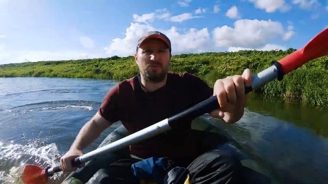 Пакрафт Спутник Лайт 1. Одиночный сплав Болшево Щелково. смотреть онлайн