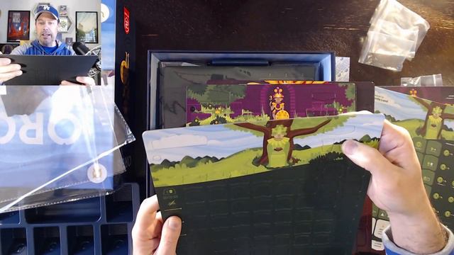Oros Board Game Unboxing (Kickstarter Deluxe Edition with Neoprene Mat) смотреть онлайн