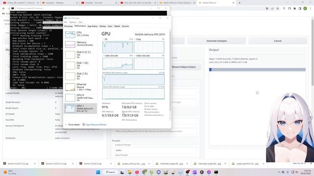 Hướng dẫn train AI trong Stable Diffusion (How to train AI and create model for Stable Diffusion) смотреть онлайн