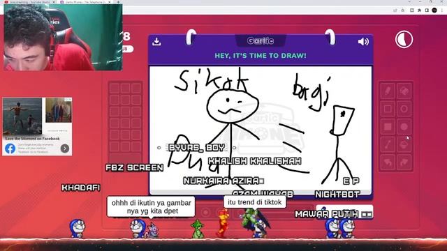 AYO KITA GAMBAR-GAMBAR LAGI !!!! | Gartic.io & Gartic Phone (Gameplay Indonesia) смотреть онлайн