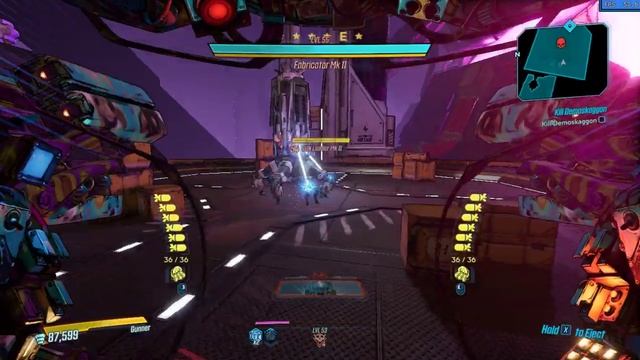 How to abuse Overkill and Hollowpoint Moze vs Fabricator M4 смотреть онлайн
