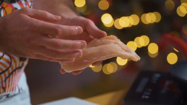 Сочная фаршированная куриная грудка в духовке! Оригинальный рецепт! смотреть онлайн