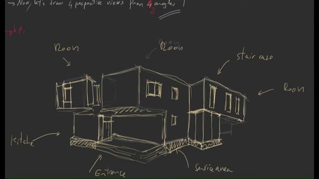 Architecture Sketching - From raw sketch to 3D modeling and rendering смотреть онлайн