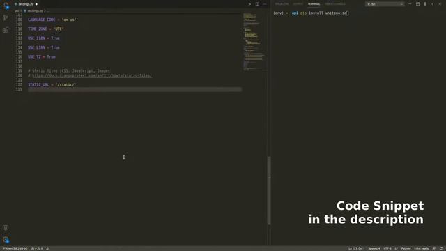 Django CSS Missing Problem In Admin Panel | Django Static Files Problem | Django Whitenoise