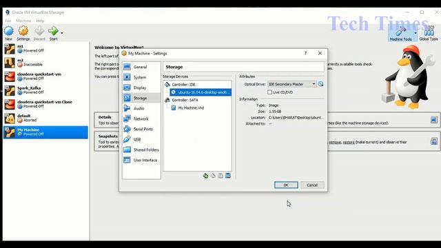 How to install Ubuntu using Oracle VirtualBox on Windows 10 смотреть онлайн