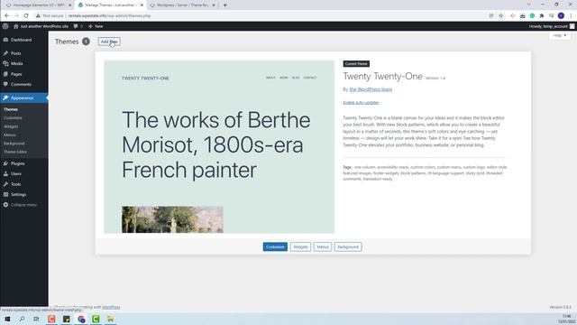 How to install the WpRentals theme смотреть онлайн