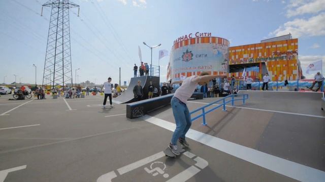 Открытие скейт парка #FKramps в ТК Парнас Сити | FK-ramps Modular Skatepark Grand Opening In StP