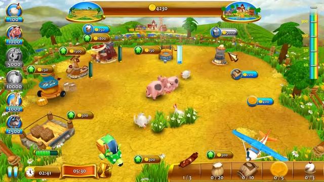 Прохождение игры - Веселая ферма 4 ( Farm Frenzy 4). Уровень 12 смотреть онлайн