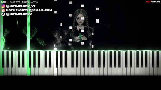Wednesday Plays The Cello Piano смотреть онлайн