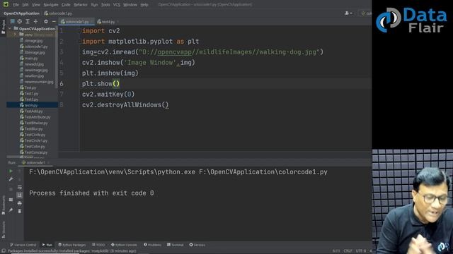 OpenCV Practical - Convert BGR Image to RGB Image in OpenCV | Color Conversion in OpenCV [Hindi] смотреть онлайн