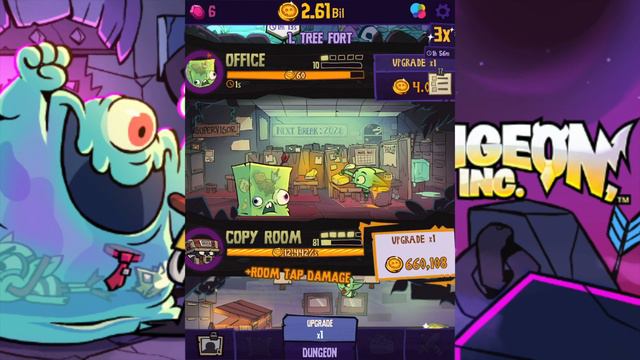Dungeon, Inc: Idle Clicker - Gameplay Walkthrough Tutorial Part #1 (iOS, Android) смотреть онлайн