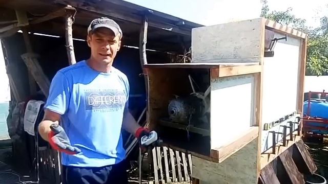 ?Віялка для зерна, своїми руками！ смотреть онлайн