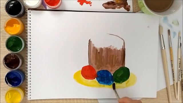 Как нарисовать пасхальный кулич. Для школьников. Изостудия в Долгопрудном смотреть онлайн