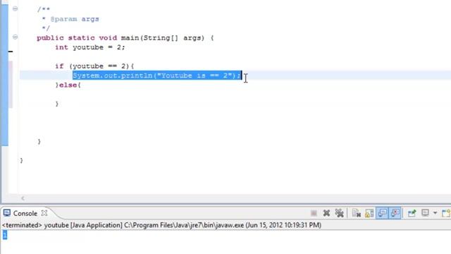 Java Programming Tutorial: 1.7 - If Statement смотреть онлайн