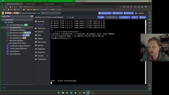 Tailscale inside LXC | Secure remote access to your server | Proxmox Home Server | Home Lab смотреть онлайн