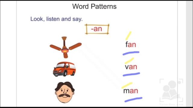 Word Pattern - English - Grade 1 смотреть онлайн