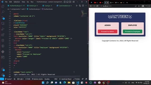 Build a Canteen Management System App With React JS | Live Development With Siddhartha - Episode-2 смотреть онлайн