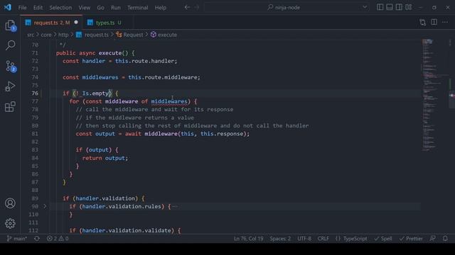 68-Ninja Node Course: Request Events | 2023 | Arabic | كورس نود смотреть онлайн