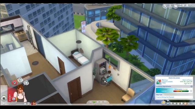 [TS4]Жизнь в городе -серия #2 Новые знакомства смотреть онлайн