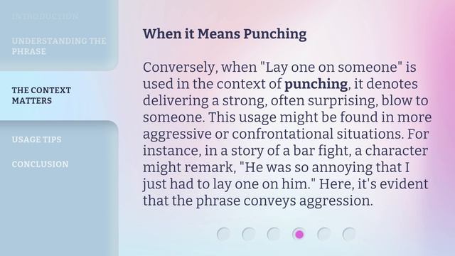 Unraveling Slang: The Meaning of "Lay One on Someone" смотреть онлайн