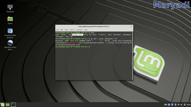 Location of pg_hba.conf in Linux Mint смотреть онлайн
