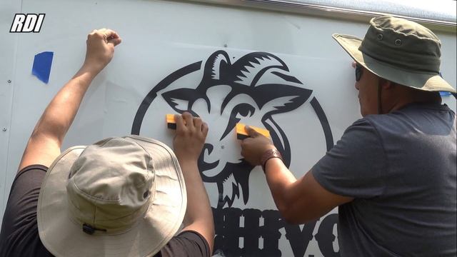 How to install stickers on trailer смотреть онлайн