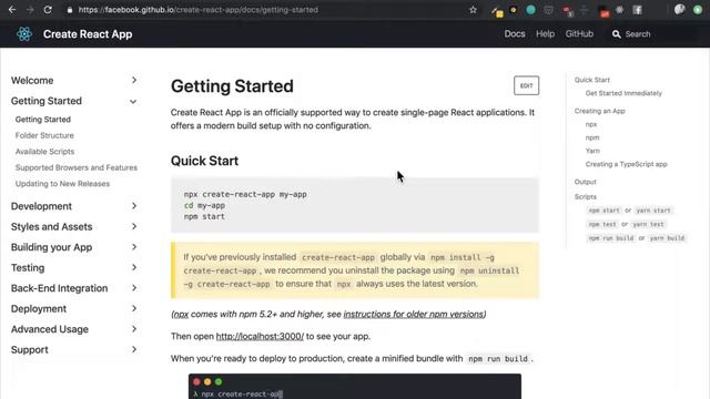 EP_#11_Learning and build React applications | Create First React App Part_1 смотреть онлайн