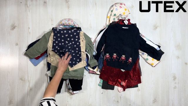 Дитячий мікс (0-5), 1й сорт. 3$/кг (15 кг ) #1687 Секонд хенд оптом UTEX смотреть онлайн