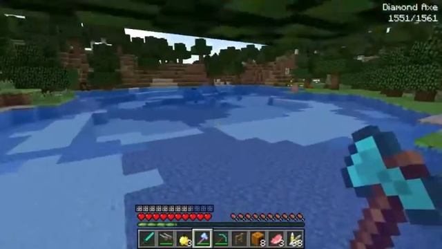 МАЙНКРАФТ Как скрафтить ГОЛЕМА РОБОТА и ПОКАТАТЬСЯ Minecraft смотреть онлайн