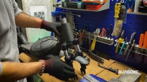 Передняя вилка с амортизаторами Xiaomi Mijia M365/1S/PRO