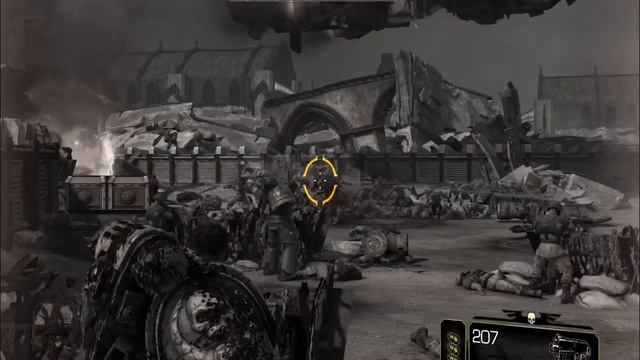 Warhammer 40.000 - Space Marine пробуем игру смотреть онлайн