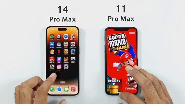 iPhone 14 Pro Max vs iPhone 11 Pro Max | Speed Test смотреть онлайн