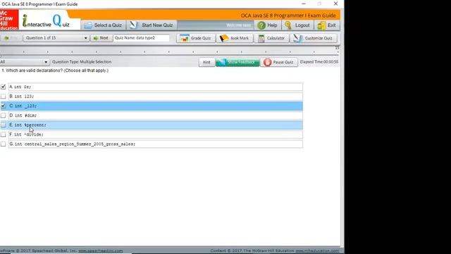 Java Tutorial on Valid/Invalid Identifier names смотреть онлайн
