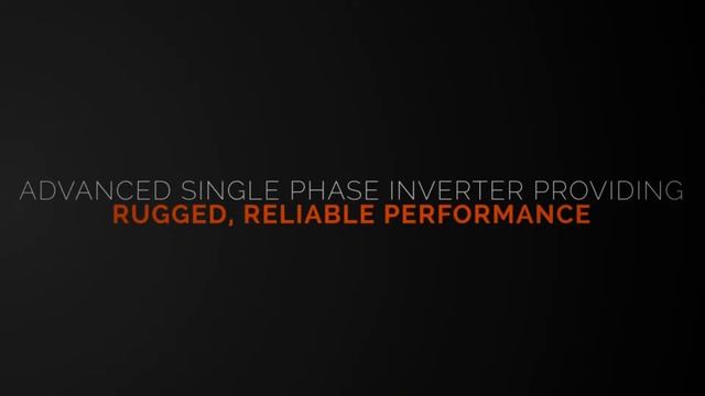 MIG 270S - Advanced Single Phase Inverter With A 5 Year Warranty.