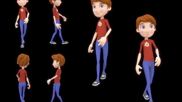 Groovy Walk (walk cycle) смотреть онлайн