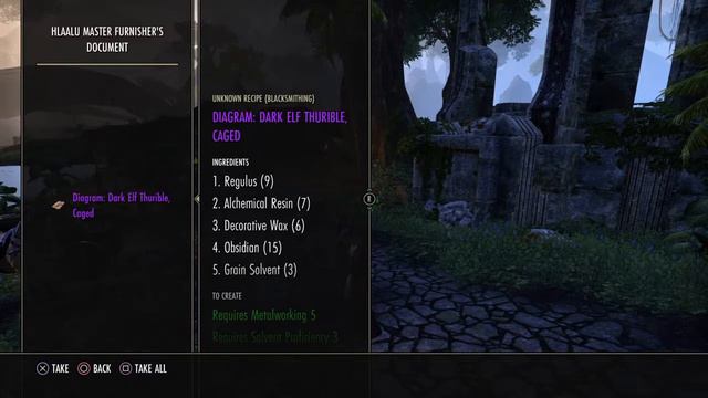 ESO RNG: 20 Hlaalu Master Furnisher's documents, purple смотреть онлайн