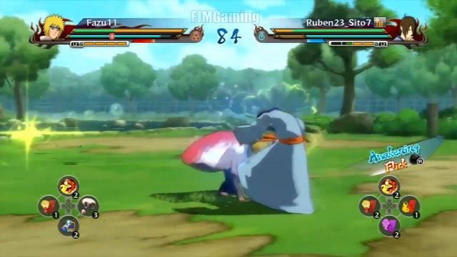 Naruto Ultimate Ninja Storm Revolution - Combo/Tilt Cancel Tutorial - EDO MINATO смотреть онлайн