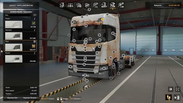 KAMYON SANAYİDE YAPILDI ! HURDA KAMYON 2.BÖLÜM ETS 2 MOD Logitech G29 смотреть онлайн