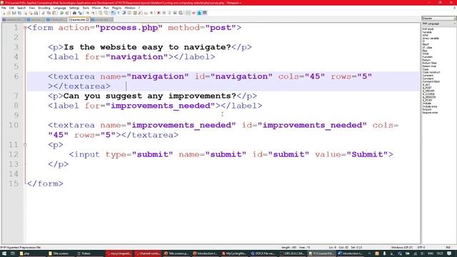 Exercise 4 - Input form (PHP) смотреть онлайн