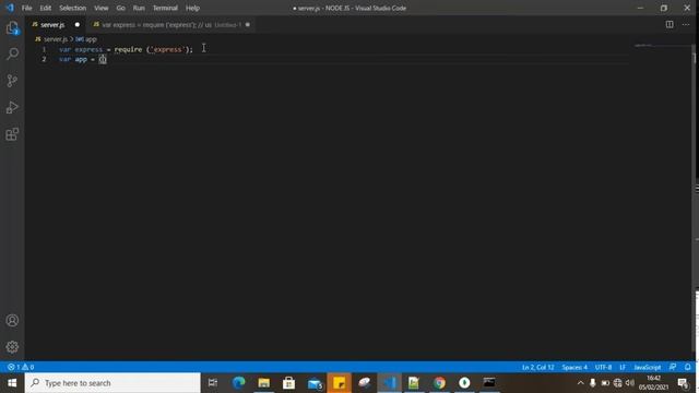 Getting started with Express and Node JS смотреть онлайн