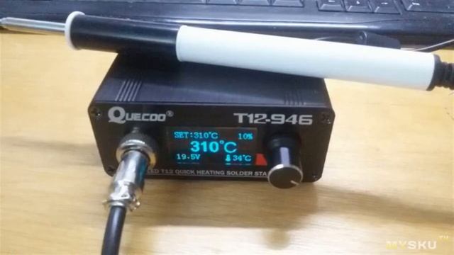Мини обзор паяльной станции Quecoo (Quicko?) STC T12-946 Mini | #Обзор смотреть онлайн
